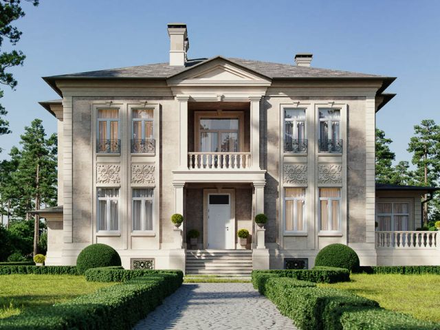 Classic Villa Facade