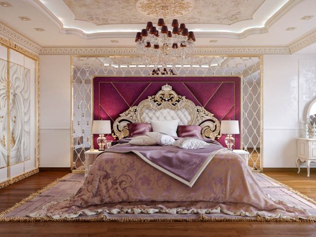 Interior visualization - Classic Bedroom